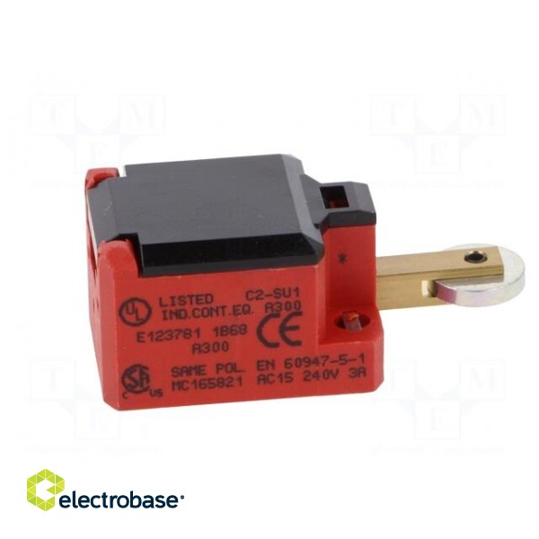 Limit switch | NO + NC | 10A | max.240VAC | rectangle 8,5x3,5mm | IP20 фото 7