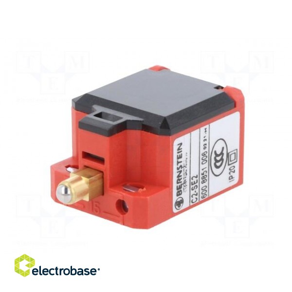 Limit switch | NO x2 | 10A | max.240VAC | rectangle 8,5x3,5mm | IP20 image 2