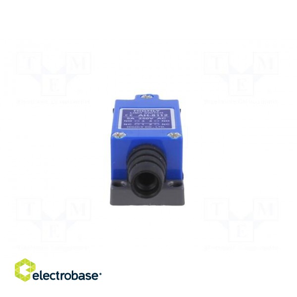 Limit switch | oblong metal roller Ø12,4mm | NO + NC | 5A | IP64 image 5