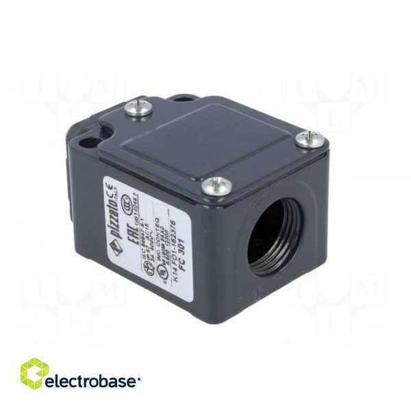 Limit switch | pin plunger Ø10mm | NO + NC | 6A | 400VAC | PG11 | IP67 image 4