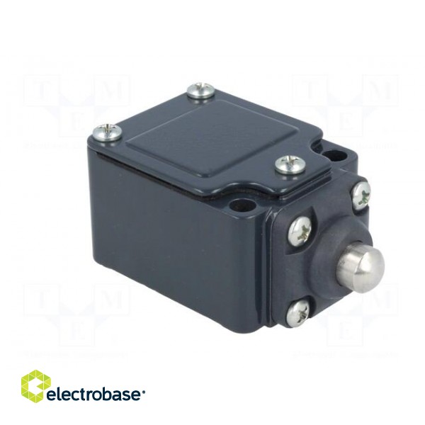 Limit switch | pin plunger Ø10mm | NO + NC | 6A | 400VAC | PG11 | IP67 image 8