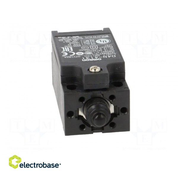 Limit switch | pin plunger Ø6mm | NO + NC | 10A | max.240VAC | M20 image 9