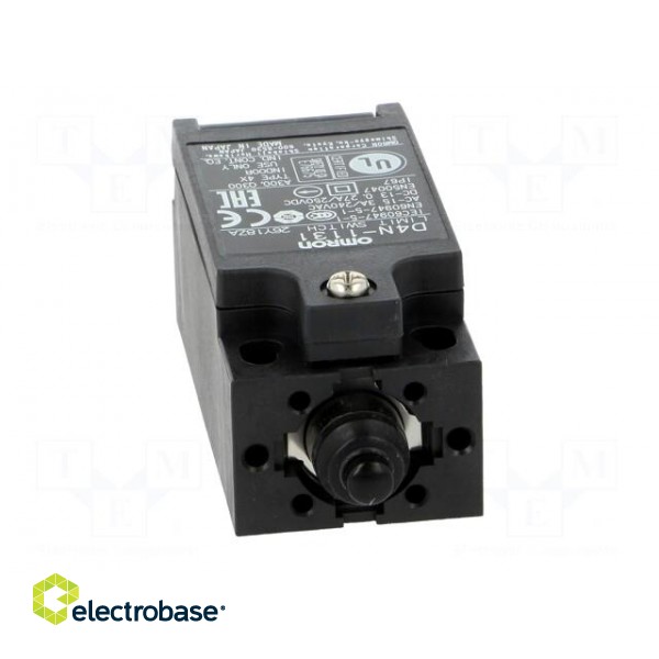 Limit switch | pin plunger Ø6mm | NO + NC | 10A | max.240VAC | PG13,5 image 9