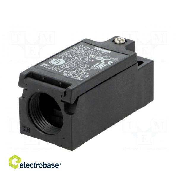 Limit switch | pin plunger Ø6mm | NO + NC | 10A | max.240VAC | PG13,5 image 6