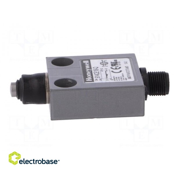 Limit switch | pin plunger Ø7mm | SPDT | 3A | max.250VAC | IP67 | PIN: 4 image 3