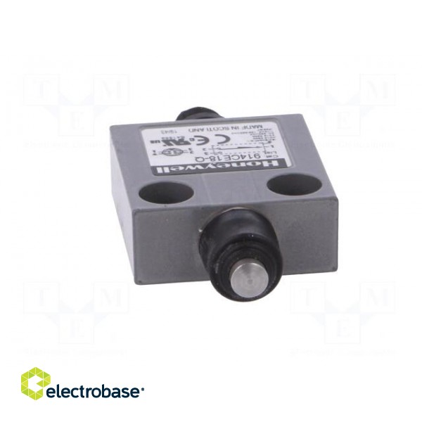 Limit switch | pin plunger Ø7mm | SPDT | 3A | max.250VAC | IP67 | PIN: 4 image 9