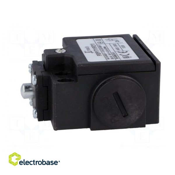 Limit switch | pin plunger Ø8mm | NO + NC | 10A | max.400VAC | PG13,5 image 3