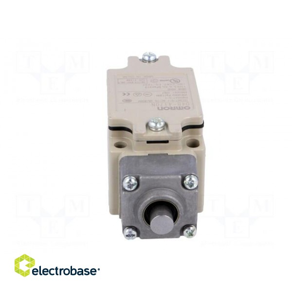 Limit switch | pin plunger Ø9,2mm | NO + NC | 10A | max.400VAC | M20 image 9