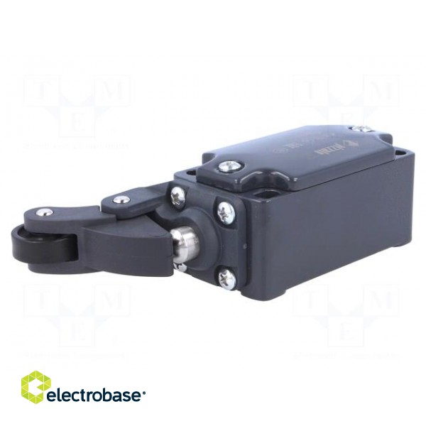 Limit switch | plastic roller Ø20mm | NO + NC | 10A | max.500VAC image 1