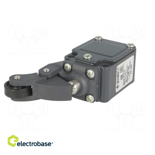 Limit switch | plastic roller Ø20mm | NO + NC | 6A | 400VAC | PG11 image 2