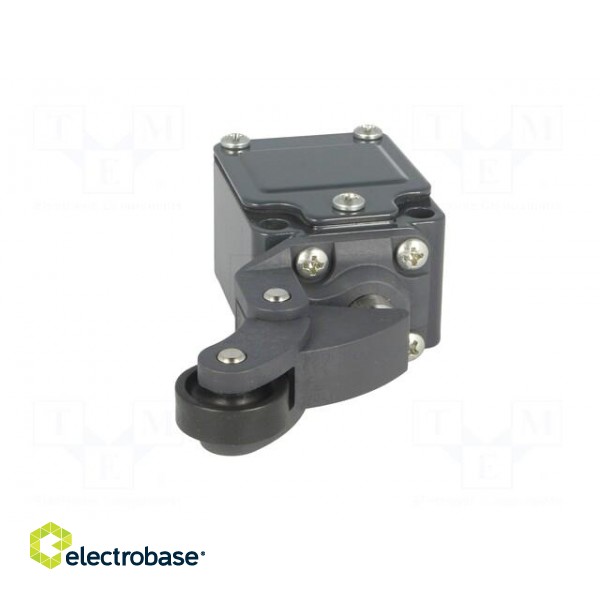 Limit switch | plastic roller Ø20mm | NO + NC | 6A | 400VAC | PG11 image 9