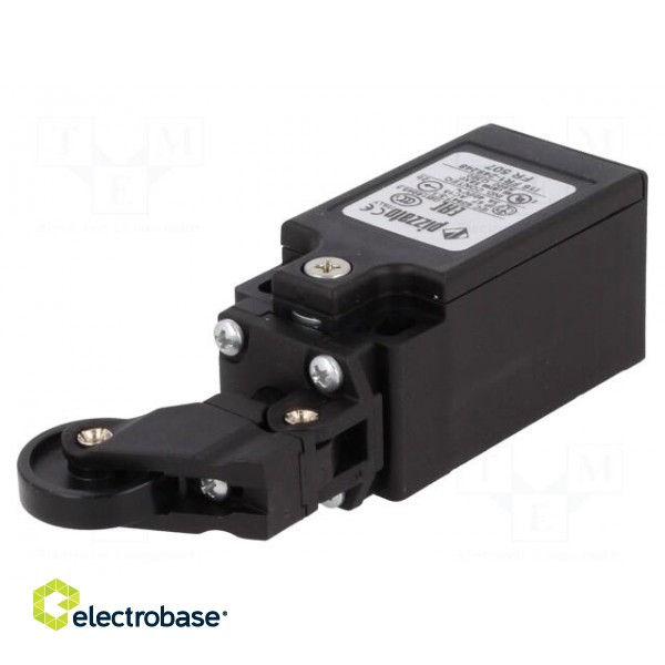 Limit switch | plastic roller Ø22mm | NO + NC | 10A | max.250VAC image 1