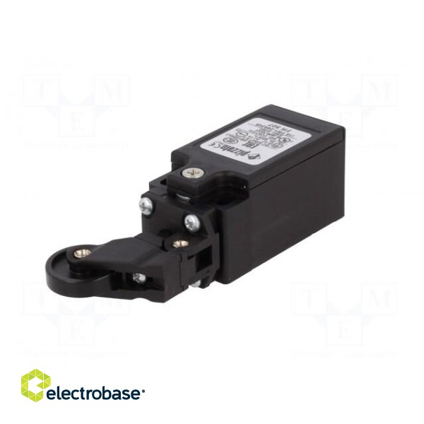 Limit switch | plastic roller Ø22mm | NO + NC | 10A | max.250VAC image 2
