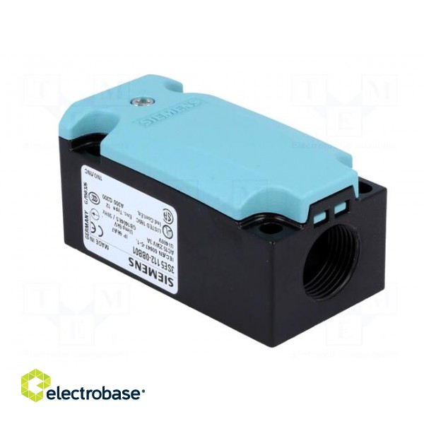 Limit switch | plunger | NO + NC | 10A | max.400VAC | max.250VDC | IP66 image 4
