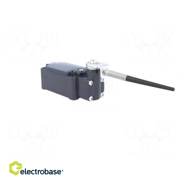 Limit switch | plunger on spring loaded element R 106mm | 10A фото 8