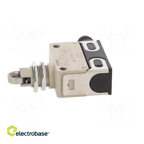 Limit switch | plunger with metal roller Ø11mm | NO + NC | 10A image 3