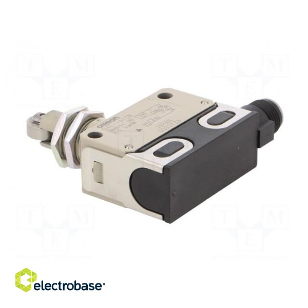 Limit switch | plunger with metal roller Ø11mm | NO + NC | 10A image 4