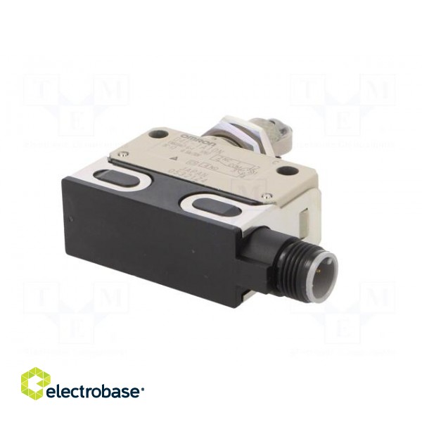 Limit switch | plunger with metal roller Ø11mm | NO + NC | 10A image 6