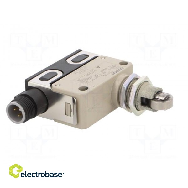 Limit switch | plunger with metal roller Ø11mm | NO + NC | 10A image 8