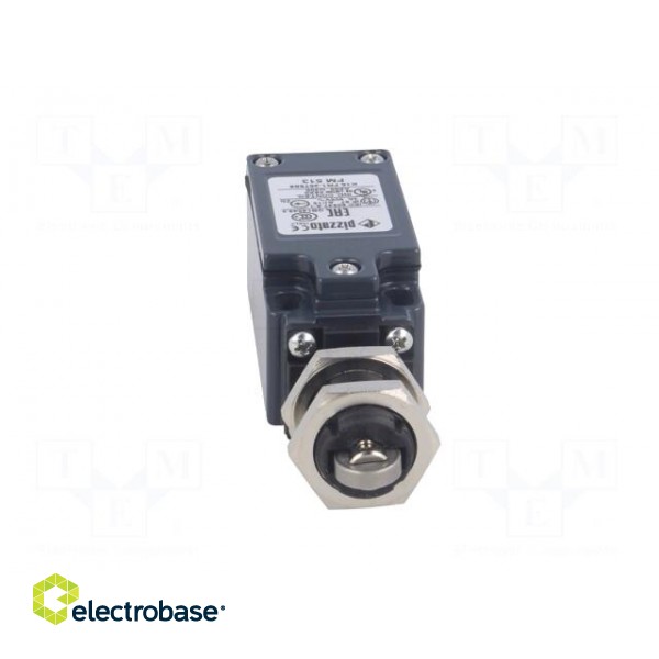 Limit switch | plunger with metal roller Ø12mm | NO + NC | 10A фото 9