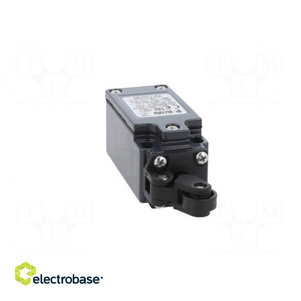 Limit switch | plunger with plastic roller Ø14mm | NC x2 | 10A image 9