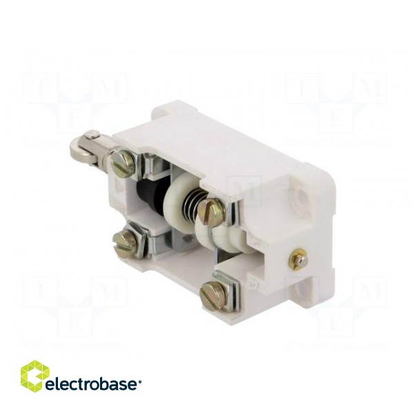 Limit switch | pusher with orthogonal roller | NO + NC | 16A | IP00 фото 4