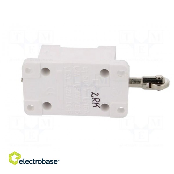 Limit switch | pusher with orthogonal roller | NO + NC | 16A | IP00 image 7