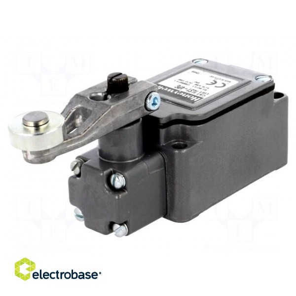 Limit switch | roller lever | NO + NC | 10A | max.480VAC | PG13,5 image 1