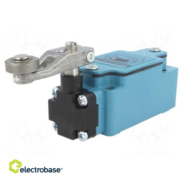 Limit switch | rotary lever with roller | NO + NC | PG13,5 | IP67 image 1
