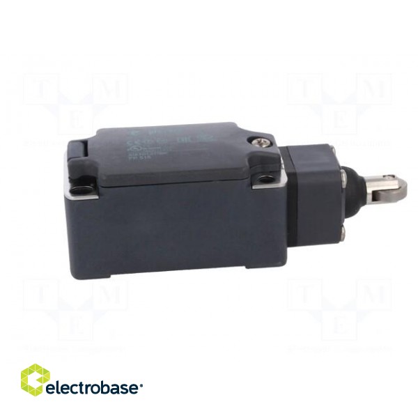 Limit switch | rubber seal,steel roller Ø13mm | NO + NC | 10A | IP67 image 7