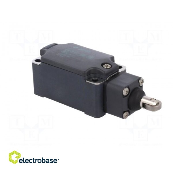 Limit switch | rubber seal,steel roller Ø13mm | NO + NC | 10A | IP67 image 8