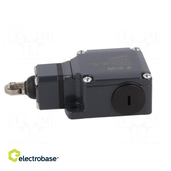 Limit switch | rubber seal,steel roller Ø13mm | NO + NC | 10A | IP67 фото 3