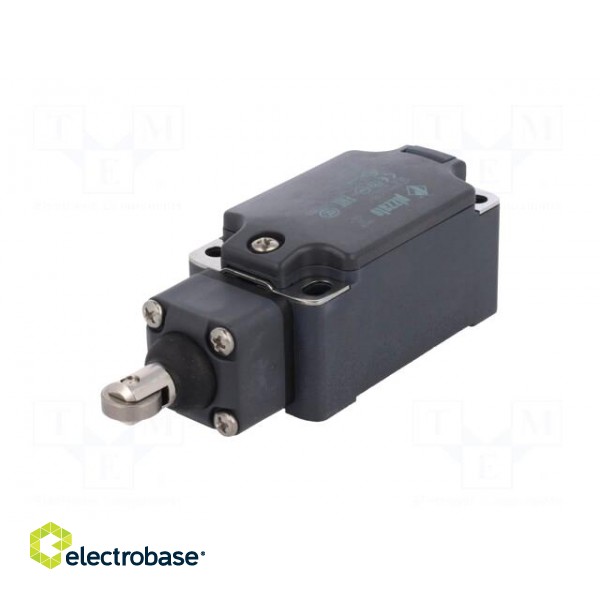 Limit switch | rubber seal,steel roller Ø13mm | NO + NC | 10A | IP67 image 2
