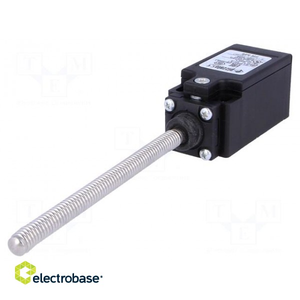 Limit switch | spring length 103mm | NO + NC | 10A | max.500VAC | IP67 image 1