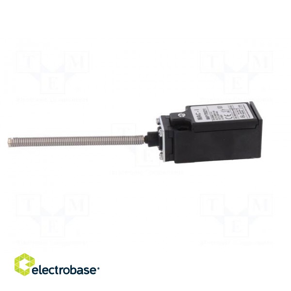 Limit switch | spring length 117mm | NO + NC | 10A | max.400VAC | IP65 image 3