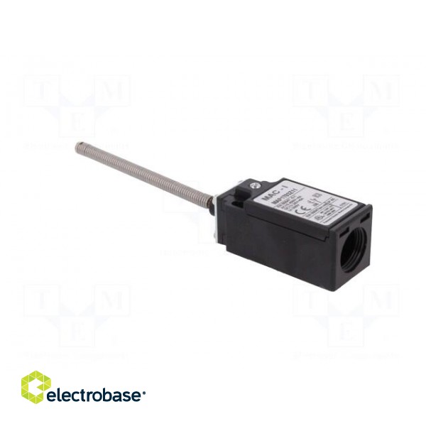 Limit switch | spring length 117mm | NO + NC | 10A | max.400VAC | IP65 image 4