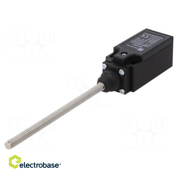 Limit switch | spring length 142mm | NO + NC | 5A | max.250VAC | IP65 image 1
