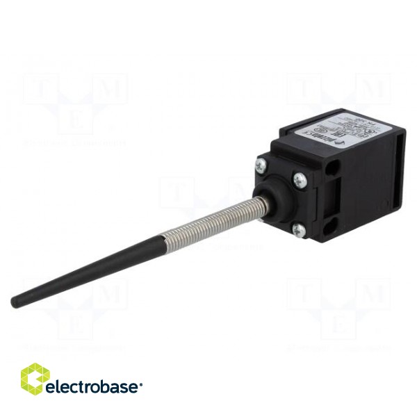 Limit switch | spring, total length 100mm | NO + NC | 10A | IP67 image 1