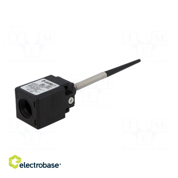 Limit switch | spring, total length 100mm | NO + NC | 10A | IP67 image 6