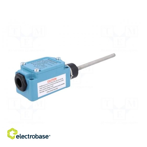 Limit switch | spring, total length 100mm | NO + NC | 10A | PF1/2 image 6