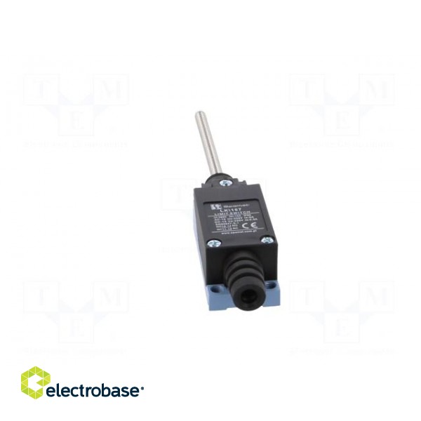 Limit switch | spring, total length 100mm | NO + NC | 5A | IP65 фото 5