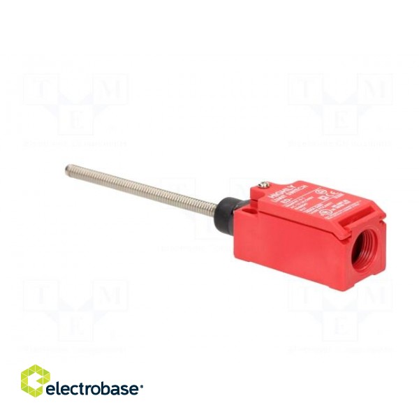 Limit switch | spring, total length 116,8mm | NO + NC | 5A | PG11 image 8