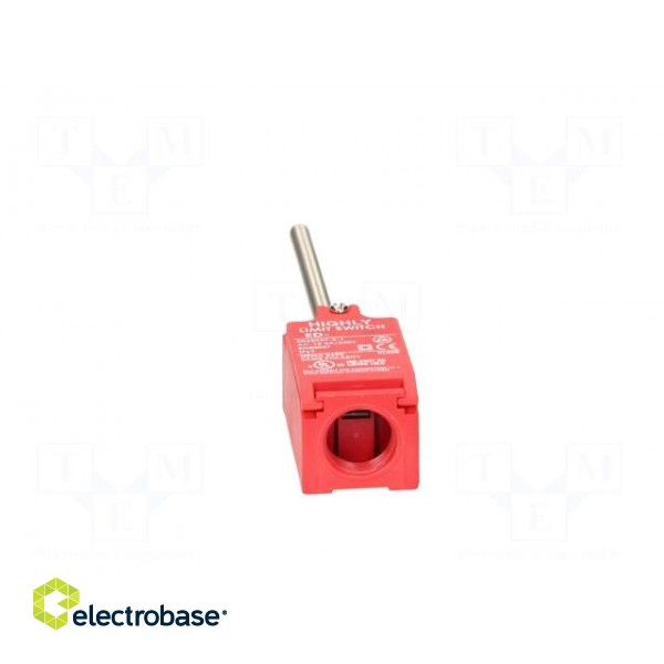 Limit switch | spring, total length 116,8mm | NO + NC | 5A | PG11 image 9