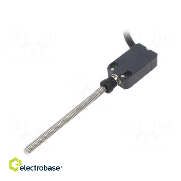 Limit switch | spring, total length 121,8mm | NO + NC | 10A | IP67