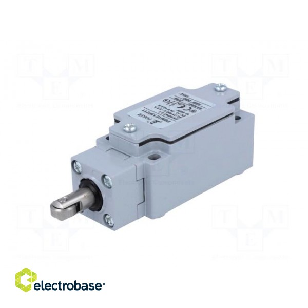 Limit switch | steel roller Ø12mm | NO + NC | 10A | max.240VAC | IP66 image 2