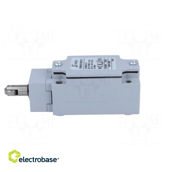 Limit switch | steel roller Ø12mm | NO + NC | 10A | max.240VAC | IP66 image 3