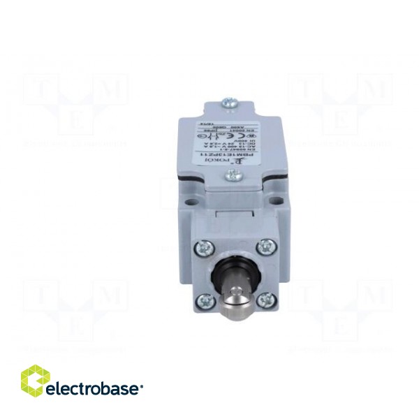 Limit switch | steel roller Ø12mm | NO + NC | 10A | max.240VAC | IP66 image 9