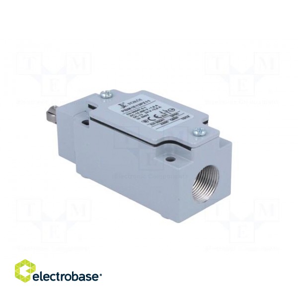 Limit switch | steel roller Ø12mm | NO + NC | 10A | max.240VAC | IP66 image 4