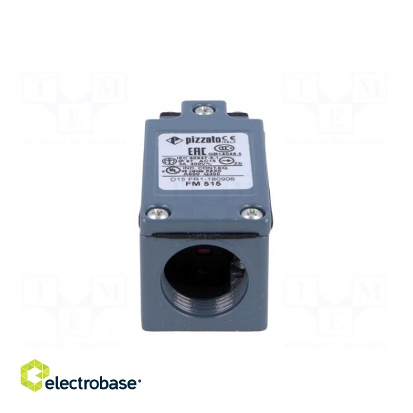 Limit switch | steel roller Ø12mm | NO + NC | 10A | max.500VAC | IP67 image 5