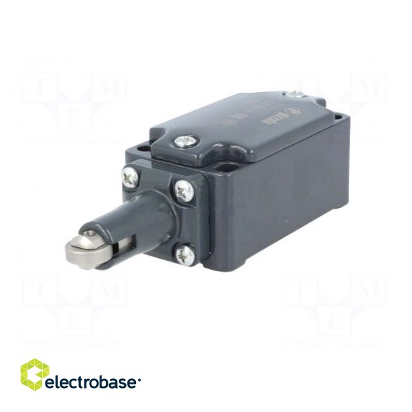 Limit switch | steel roller Ø13mm | NO + NC | 10A | max.500VAC | IP67 image 2